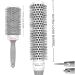 Olivia Garden Ceramic+Ion Speed 55XL Round Thermal Brush – Extra Long Barrel