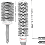 Olivia Garden Ceramic+Ion Speed 65XL Round Thermal Brush – Extra Long Barrel
