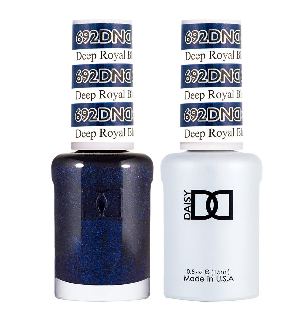 DND DC Gel & Lacquer Duo Deep Royal Blue #692