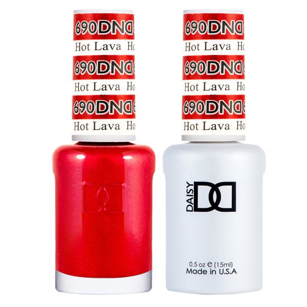 DND DC Gel & Lacquer Duo Hot Lava #690