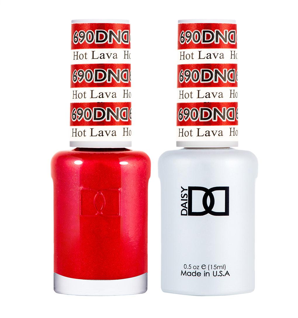 DND DC Gel & Lacquer Duo Hot Lava #690