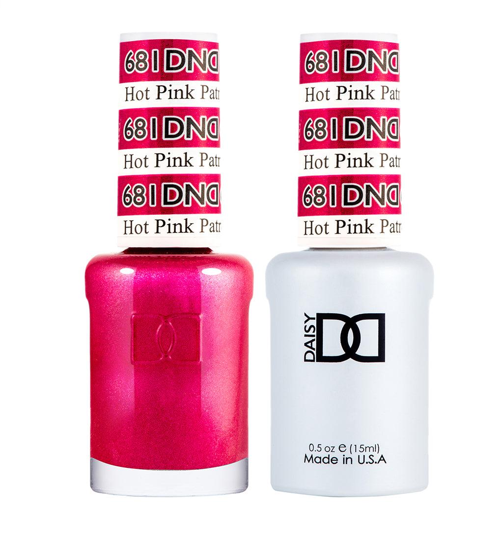 DND DC Gel & Lacquer Duo Hot Pink Patrol #681