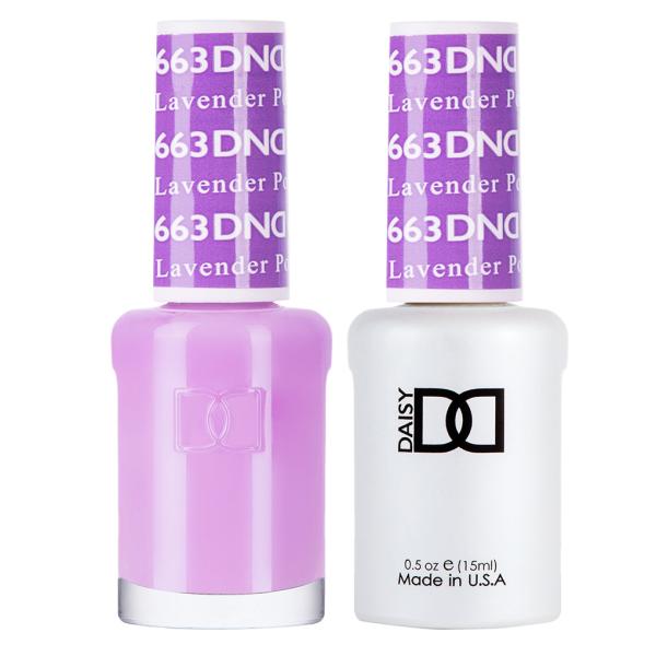 DND DC Gel & Lacquer Duo Lavender Pop #663