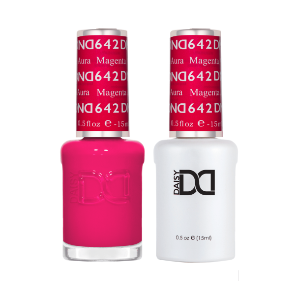 DND DC Gel & Lacquer Duo Magenta Aura #642