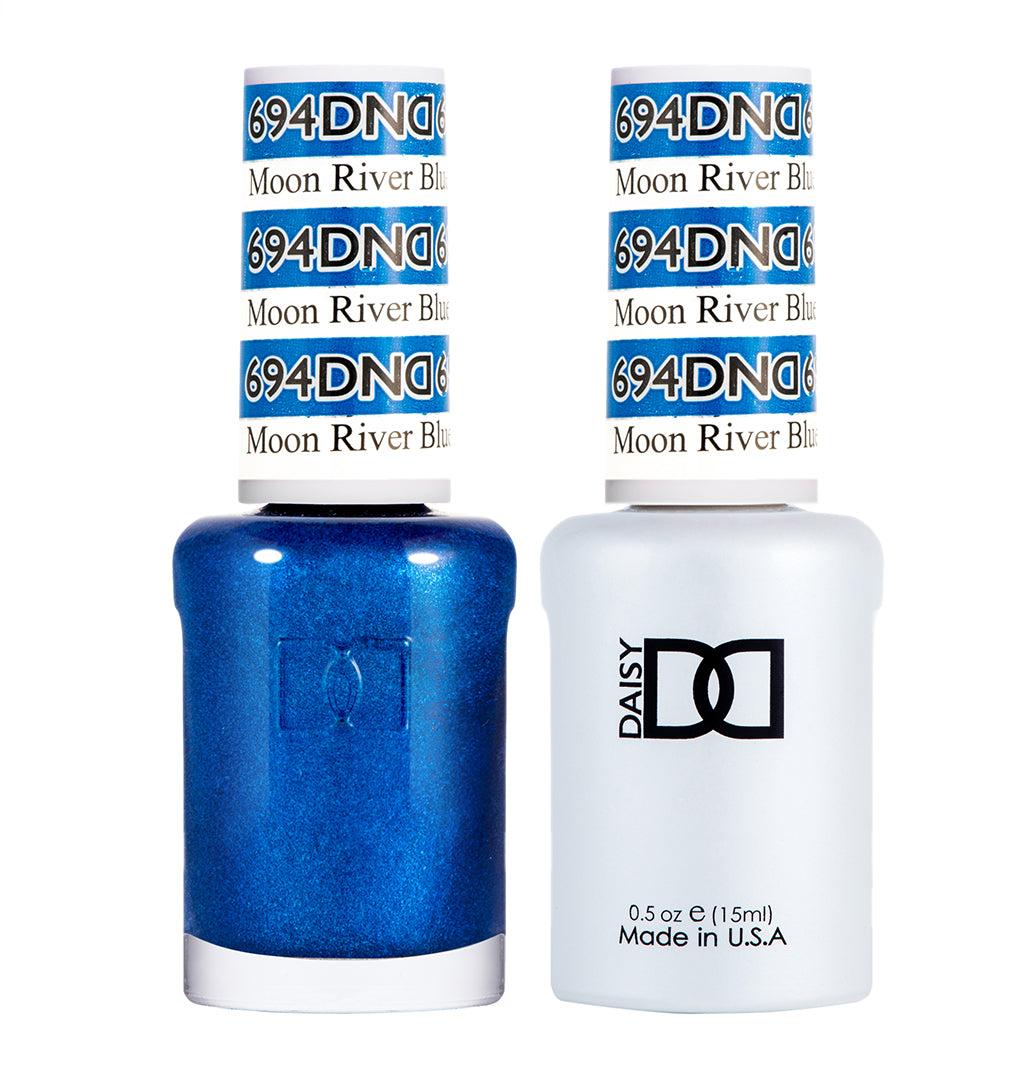 DND DC Gel & Lacquer Duo Moon River Blue #694