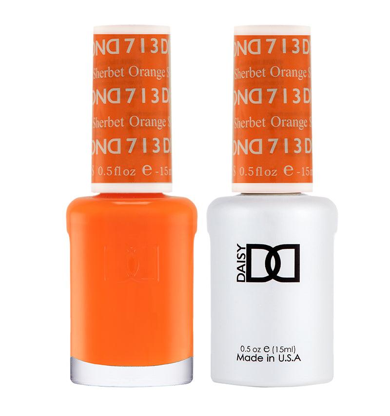 DND DC Gel & Lacquer Duo Orange Sherbet #713