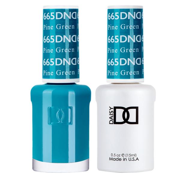 DND DC Gel & Lacquer Duo Pine Green #665
