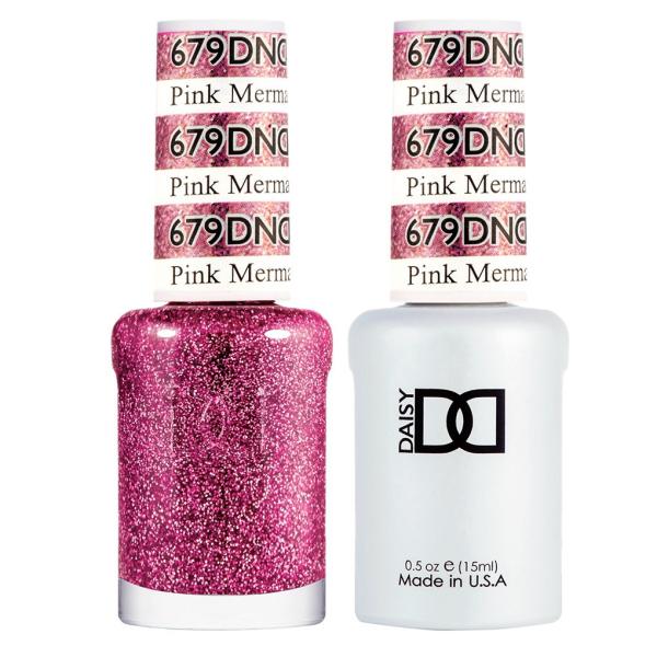 DND DC Gel & Lacquer Duo Pink Mermaid #679