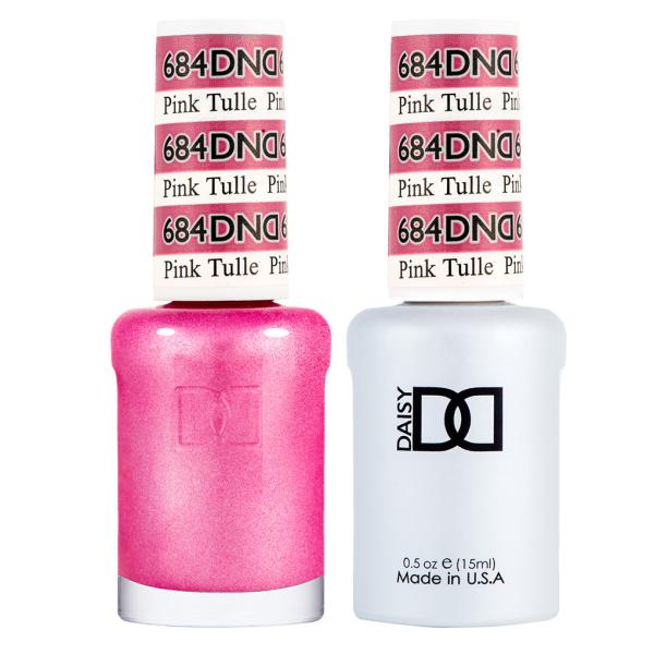 DND DC Gel & Lacquer Duo Pink Tulle #684