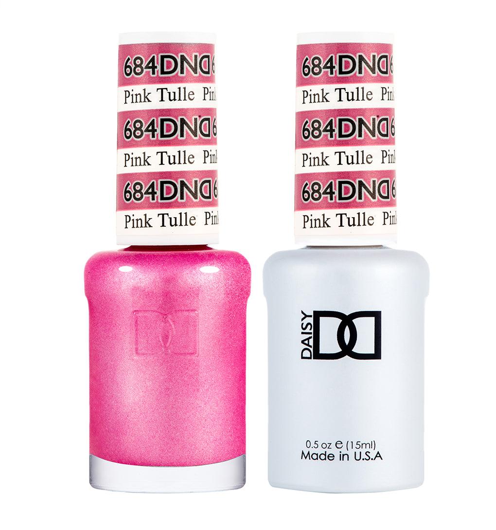 DND DC Gel & Lacquer Duo Pink Tulle #684
