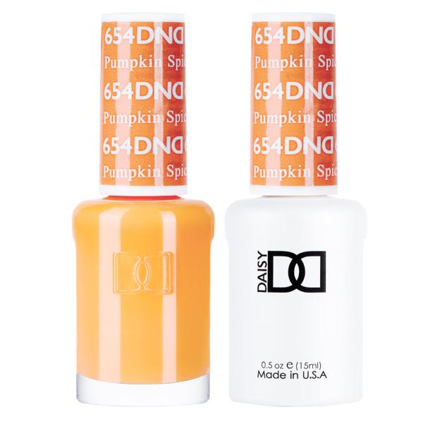 DND DC Gel & Lacquer Duo Pumpkin Spice #654
