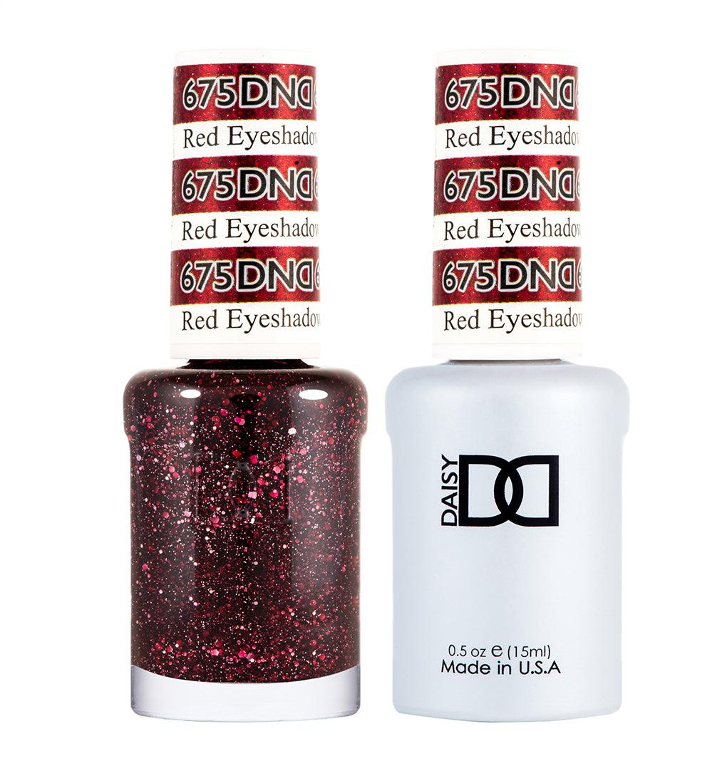 DND DC Gel & Lacquer Duo Red Eyeshadow #675