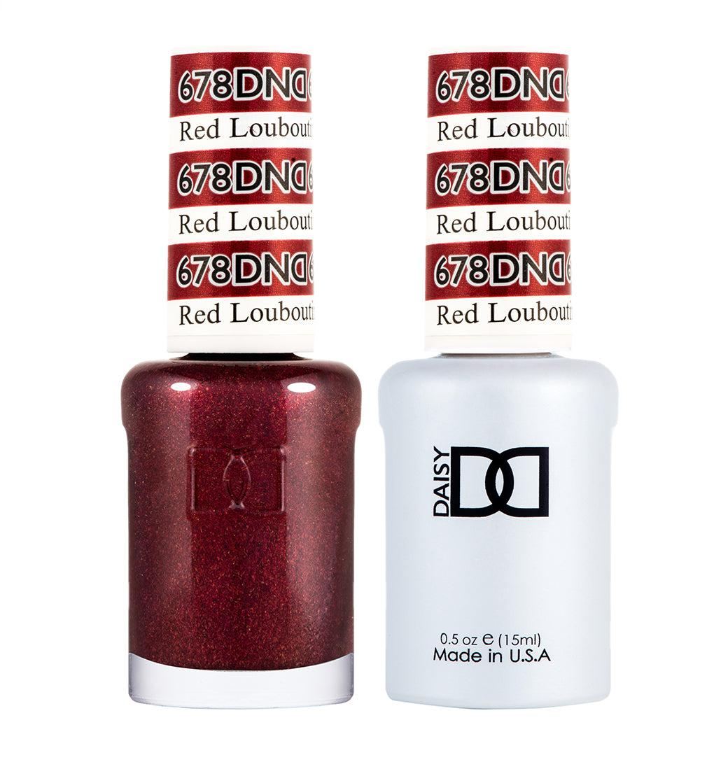 DND DC Gel & Lacquer Duo Red Louboutin #678