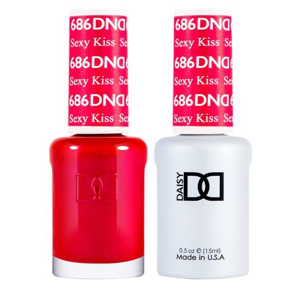 DND DC Gel & Lacquer Duo Sexy Kiss #686