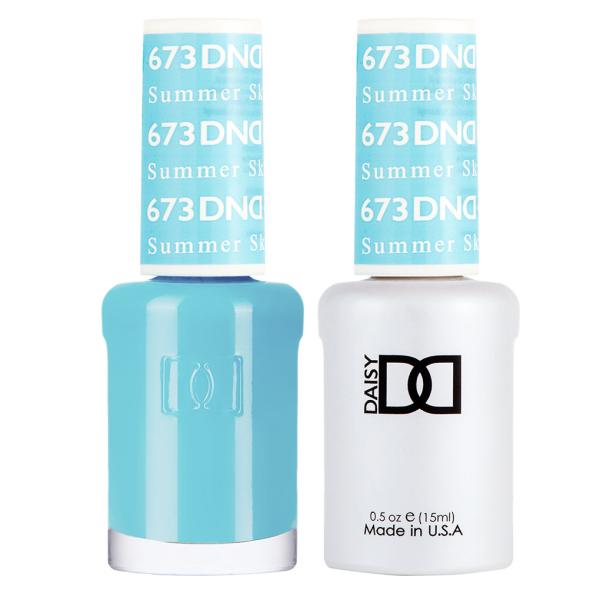 DND DC Gel & Lacquer Duo Summer Sky #673