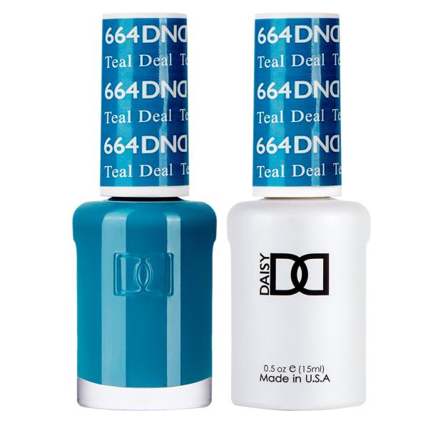 DND DC Gel & Lacquer Duo Teal Deal #664
