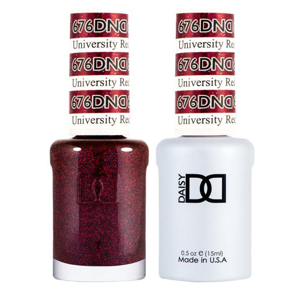 DND DC Gel & Lacquer Duo Universal Red #676