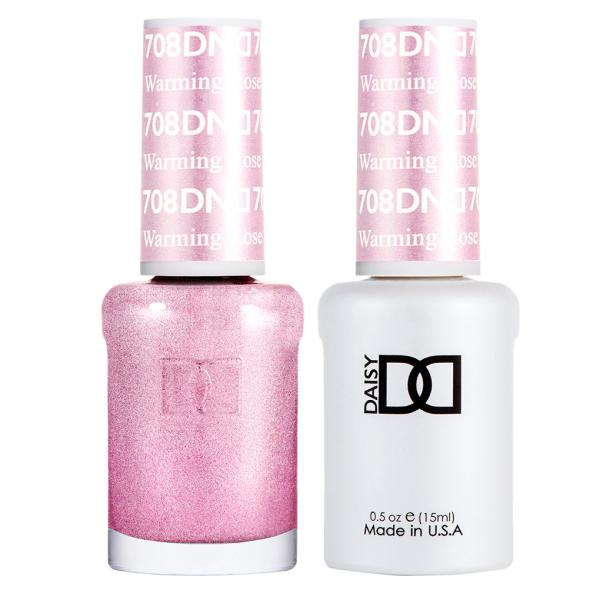 DND DC Gel & Lacquer Duo Warming Rose #708