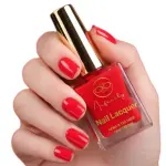 Infinity Duo – Gel Polish & Nail Lacquer Hot Red (HEMA-Free & TPO-Free)