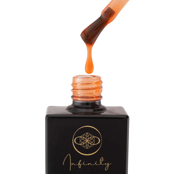 INFINITY Gel Color Crystal Orange Blossom – HEMA Free Professional Gel Polish