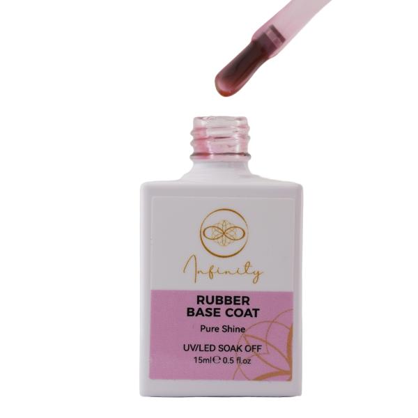INFINITY Rubber Base Pure Shine 15 ml / 0.5 oz