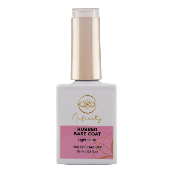 INFINITY Rubber Base Light Blush 15 ml / 0.5 oz