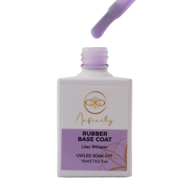 INFINITY Rubber Base Lilac Whisper 15 ml / 0.5 oz