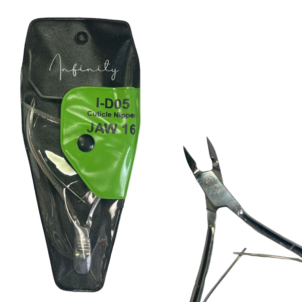 INFINITY Professional Cuticle Nippers – Matte & Polished, 7 mm & 8 mm Options