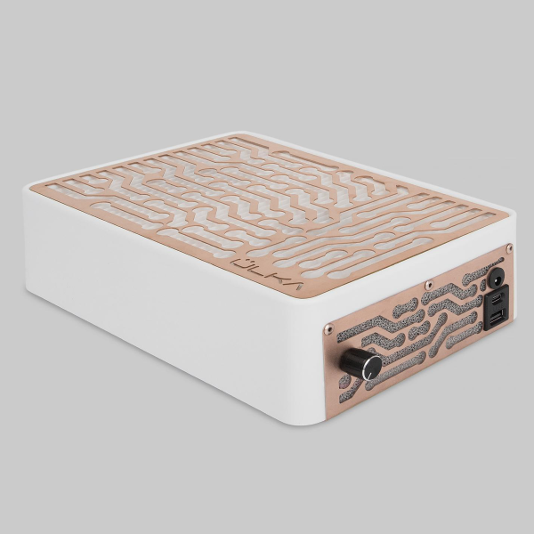 ÜLKA Nano White Portable Dust Collector Manicure P – 30W Rose GoldGrill