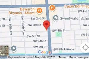 Map preview of Koky Beauty Supply Sweetwater in Miami