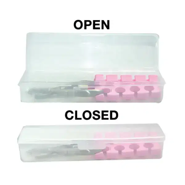 AMERICANAILS Durable Plastic Storage Case Mini