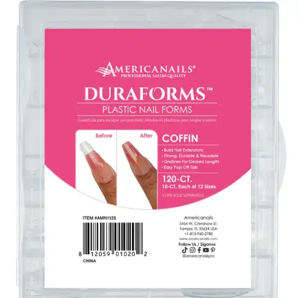 AMERICANAILS Duraforms coffin 120 pcs