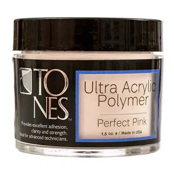 TONES Pro Acrylic Powder Perfect Pink 8.5 oz TO-AP-022