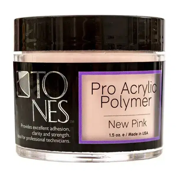TONES Pro Acrylic Powder New Pink - 1.5 OZ TO-AP-029