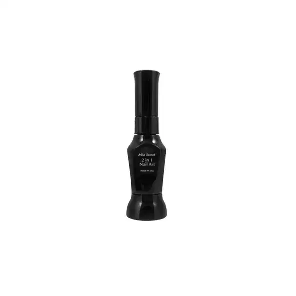 MIA SECRET 2 in 1 Nail Art Regular Black / ND-04