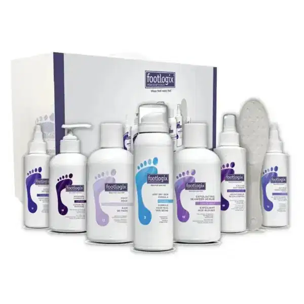FOOTLOGIX 8 Piece Professional Kit - EXP USA Numbers 11 - 9 - 19 - 13 - 3 - 15 - 18 -12 & Foot File