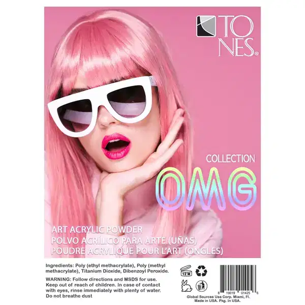 TONES Acrylic Powder OMG 3D Collection TO-NA-022