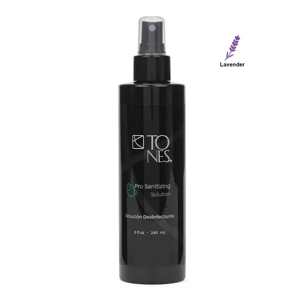 TONES Pro Sanitizing Solution Spearmint 8 oz 240 ml TO-AC-008