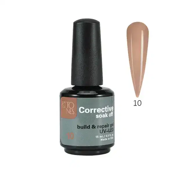 TONES Corrective #10 Soak Off Builder and Repair G 15 ml / 0.5 oz TO-CC-10-2