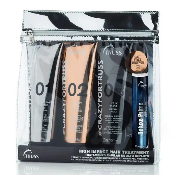TRUSS Crazy For Truss Set 3 Unit Travel Kit With Moisturizing Nourishment Set
