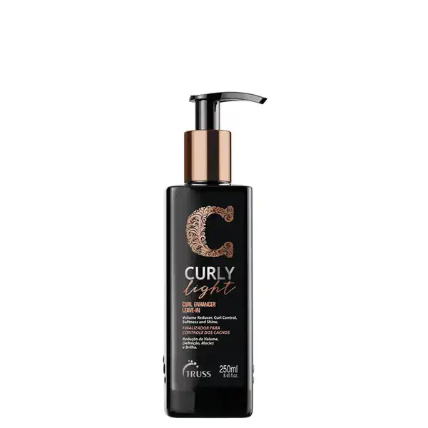 TRUSS Curly Light 250ml Hair Cream That Defines Wavy And Curly Hair