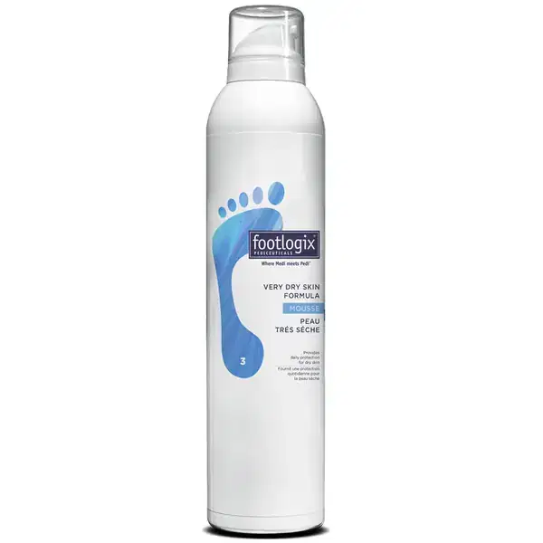 FOOTLOGIX Very Dry Skin Formula Mousse - 300ml / 10.1 oz. Number 3