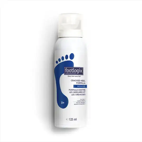 FOOTLOGIX Cracked Heel Formula Mousse - 125 ml / 4.23 oz. Number 3+