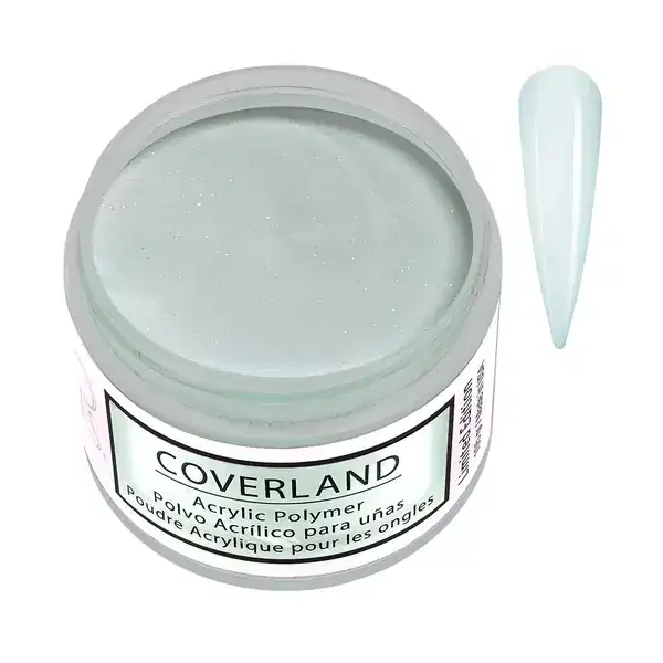 TONES Coverland Acrylic Powder Crystal Blue - 1.5 oz 44.36 ml TO-CO-165