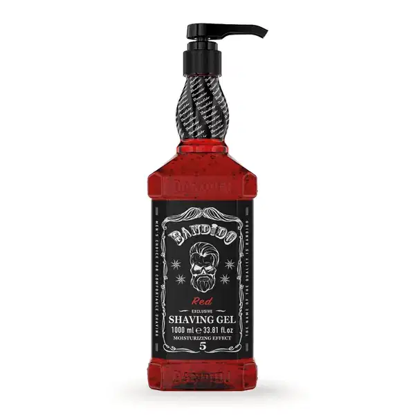 BANDIDO Shaving Gel Red 1000 ml 33.81 oz