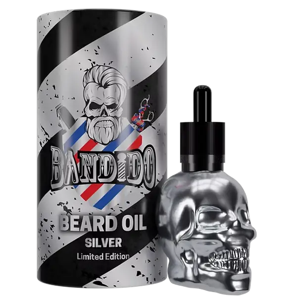 BANDIDO Beared Oil Silver 40 ml 1.36 oz