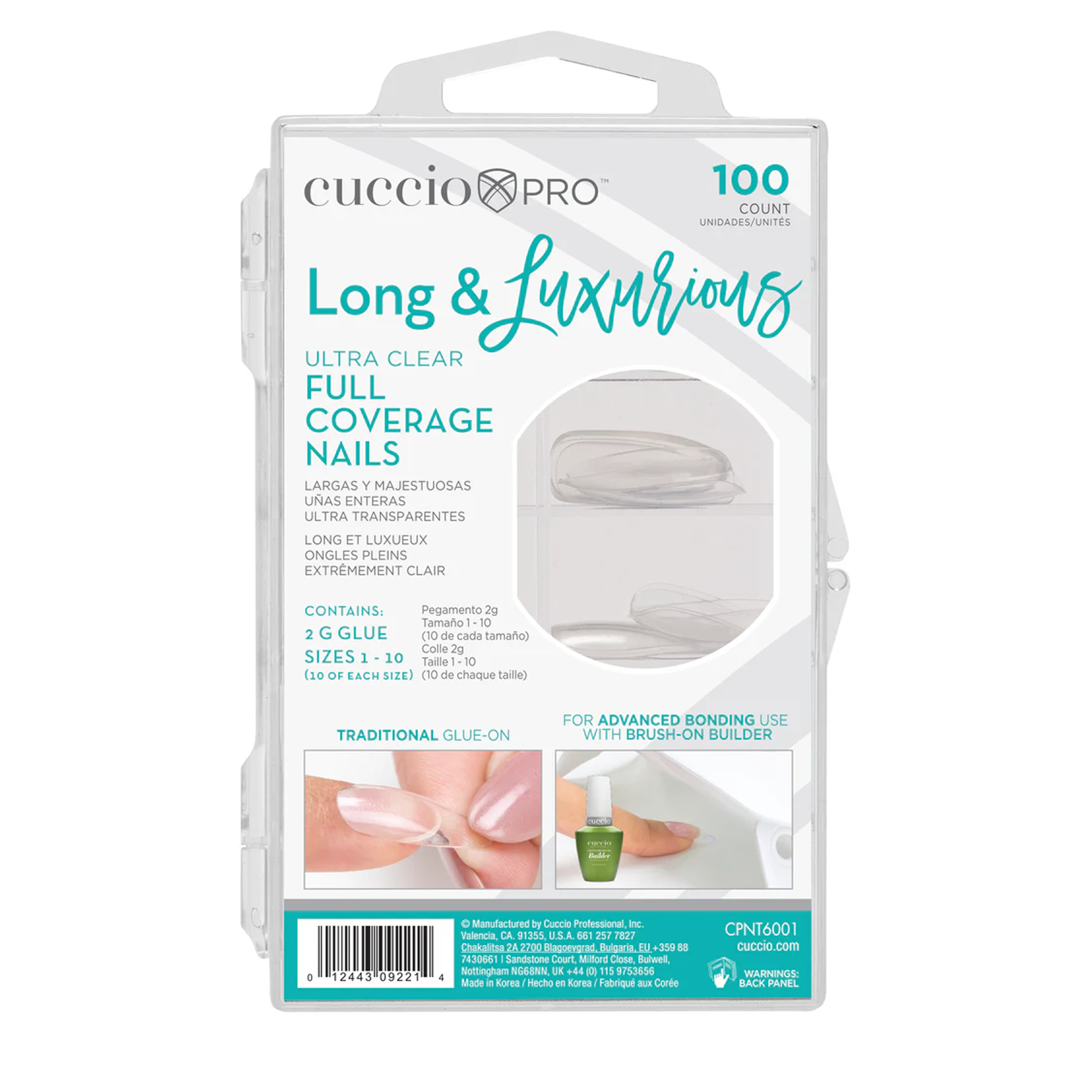 CUCCIO Tip Lond Luxurios Almond 100 pcs