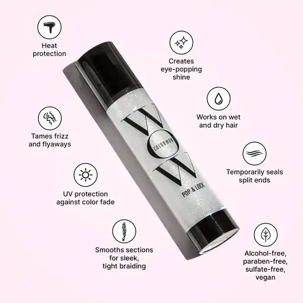 WOW Pop & Lock High Gloss Finish Frizz Control UV Protector 55 ml / 1.8 Oz