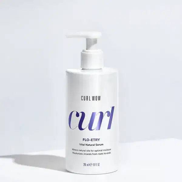 WOW Curl Flo-Ebtry Vital Serum Mimics Natural Oils For Optimal Moisture 295 ml / 10 Oz