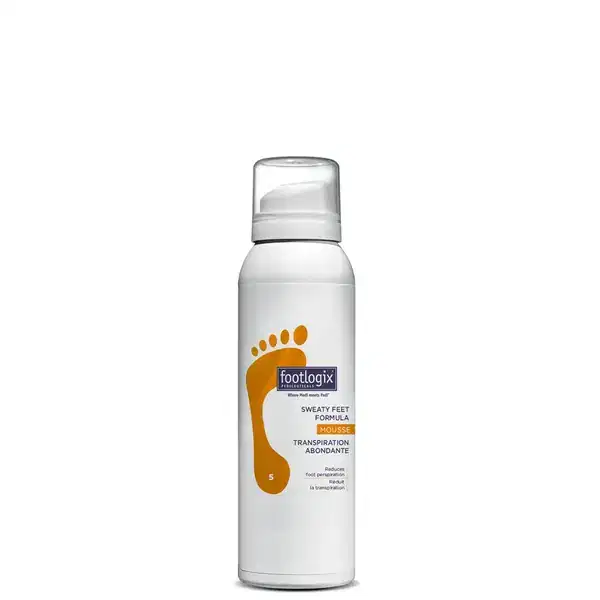 FOOTLOGIX Sweaty Feet Formula Mousse Feet Formula 125 ml / 4.23 oz. Number 5